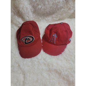 Two Boys Adjustable MBL Baseball Caps